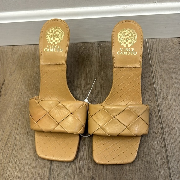 NEW! Vince Camuto Light Brown Brelanie Sandal - Size 9.5 - Picture 6 of 13
